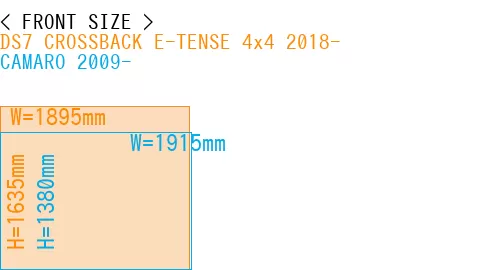 #DS7 CROSSBACK E-TENSE 4x4 2018- + CAMARO 2009-